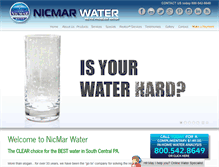 Tablet Screenshot of nicmarwater.com